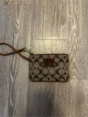 Vintage Coach Wristlet